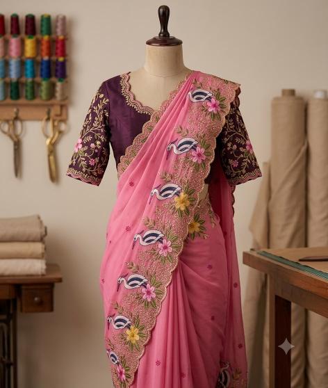 Svara VT~012 wholesale saree market in india